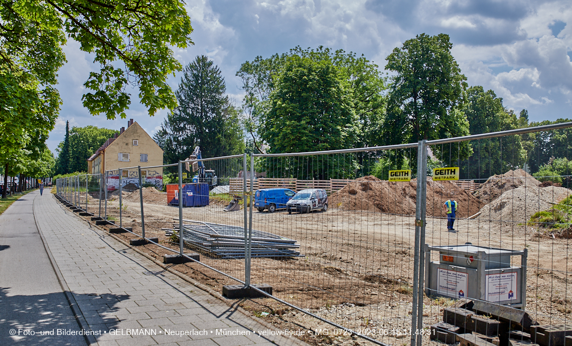 15.06.2023 - Abriss und Neubau der Maikäfersiedlung in Berga am LAim und Neuperlach